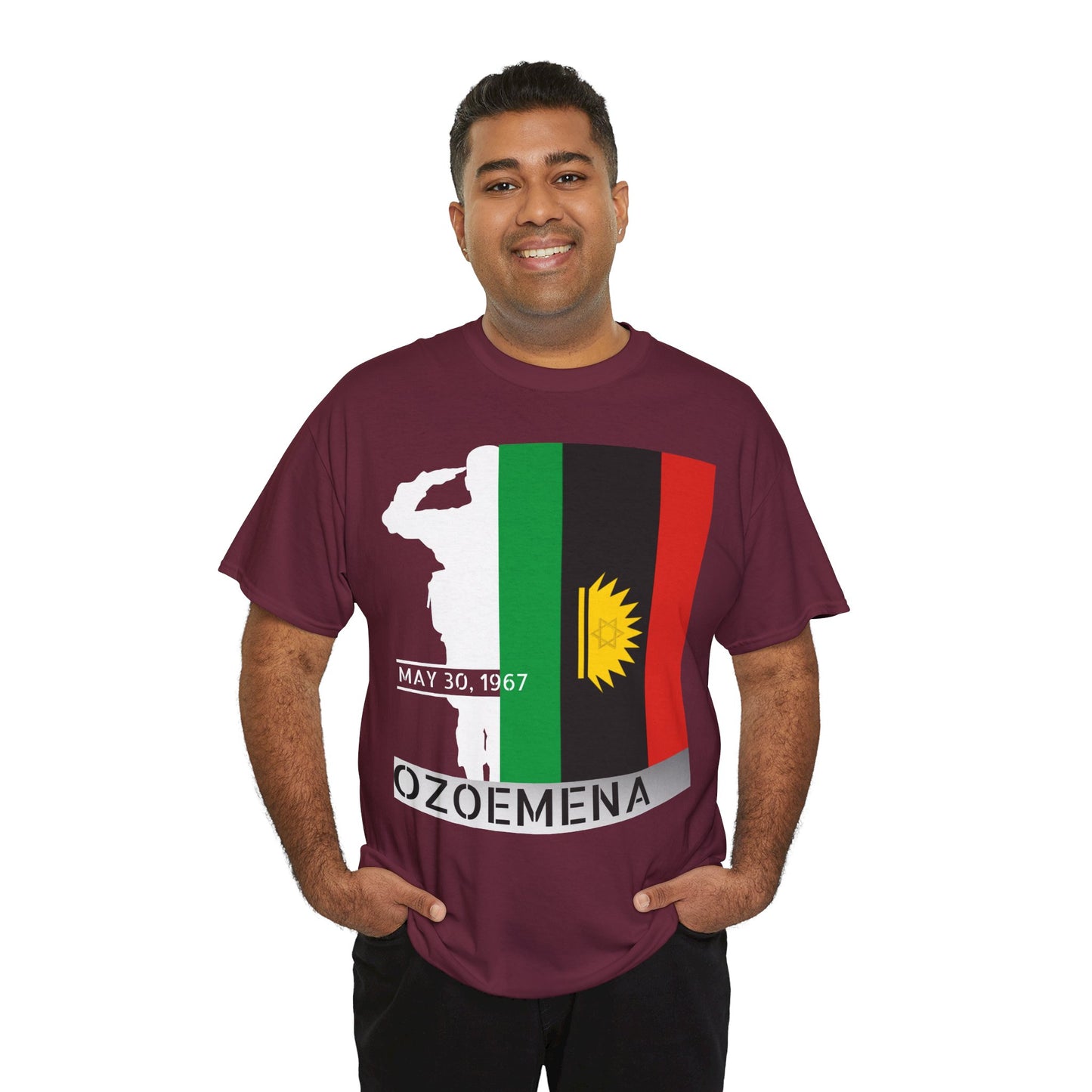 Biafra Veterans/Memorial Ozoemena T-Shirt (Czech Republic/Germany)