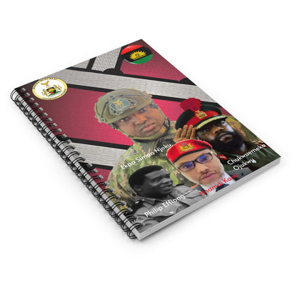 Biafra Heroes Spiral Notebook - Ruled Line (Limited Edition)