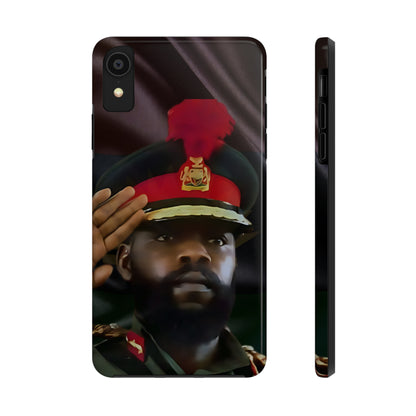 Chukwuemeka Odumegwu Ojukwu (General of the Armies of the United States of Biafra) (Limited Edition) - Tough iPhone Cases (iPhone 7, 8, X, 11, 12, 13, 14, 15)