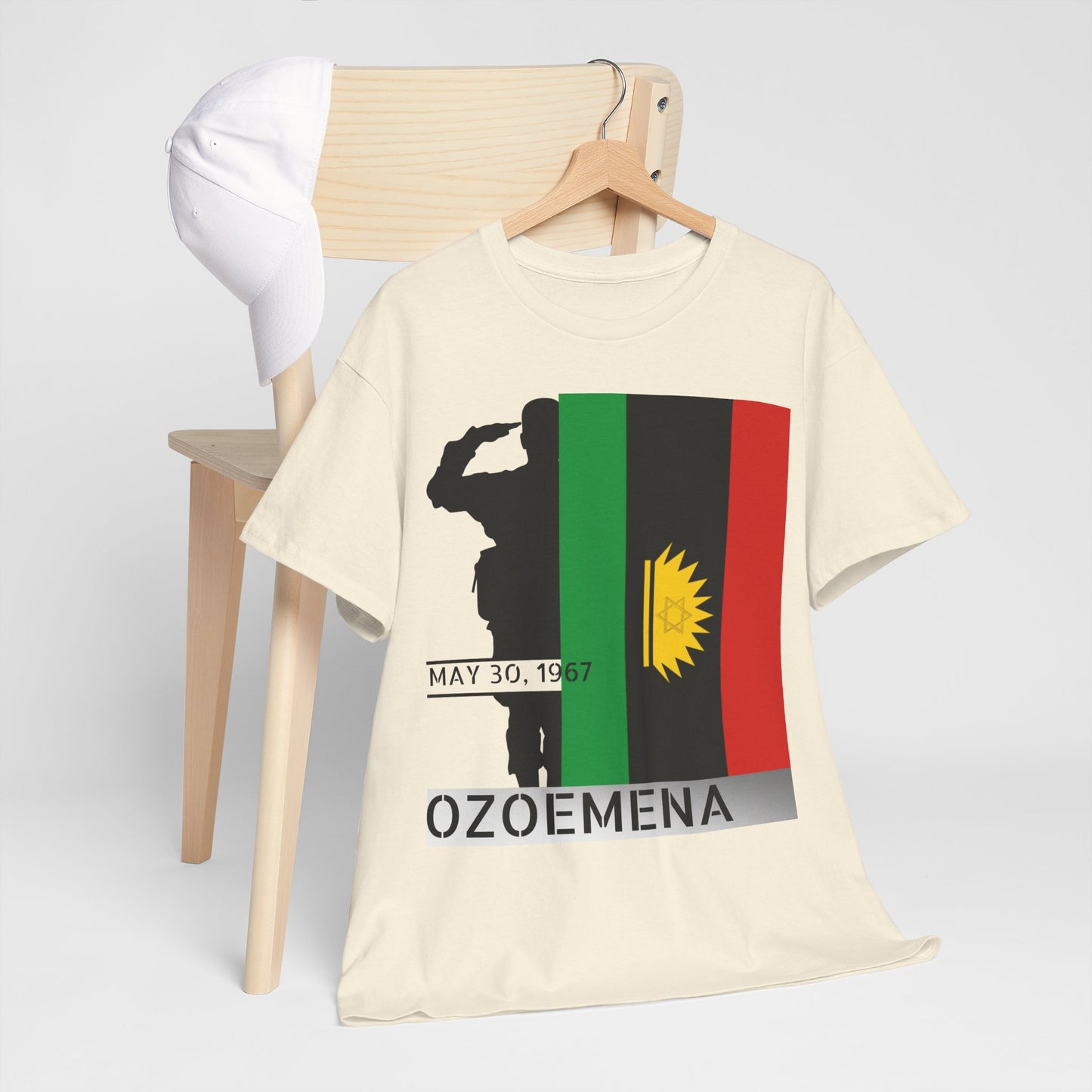 Biafra Veterans/Memorial Ozoemena T-Shirt (Czech Republic/Germany)