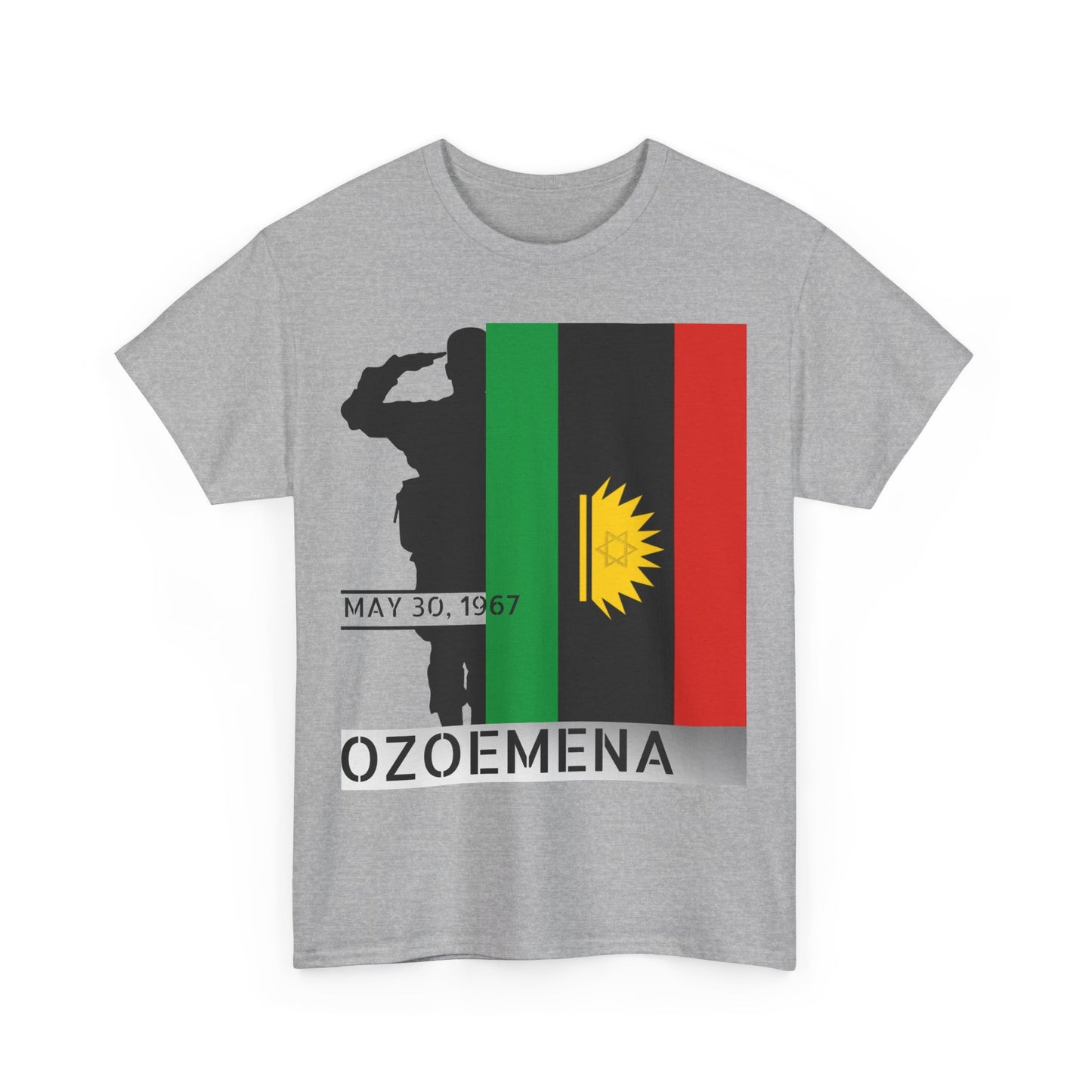 Biafra Veterans/Memorial Ozoemena T-Shirt (Czech Republic/Germany)