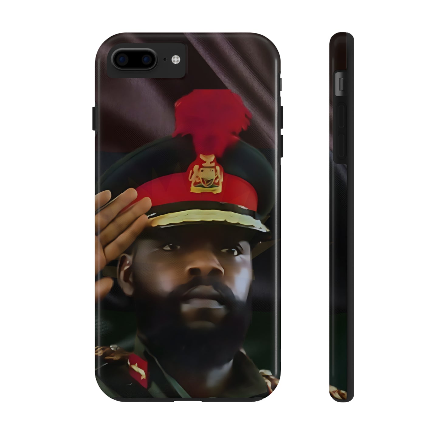 Chukwuemeka Odumegwu Ojukwu (General of the Armies of the United States of Biafra) (Limited Edition) - Tough iPhone Cases (iPhone 7, 8, X, 11, 12, 13, 14, 15)