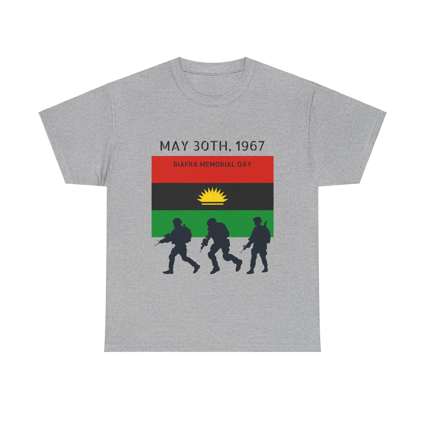 Biafra Veterans/Memorial Day T-Shirt (USA)