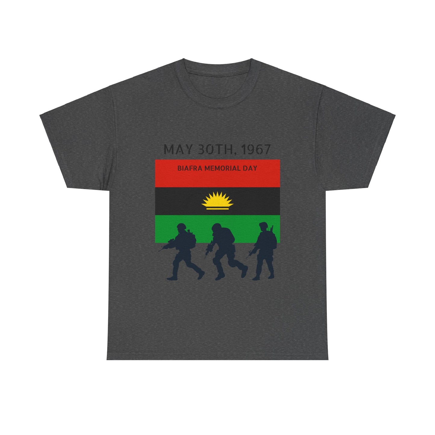 Biafra Veterans/Memorial Day T-Shirt (USA)