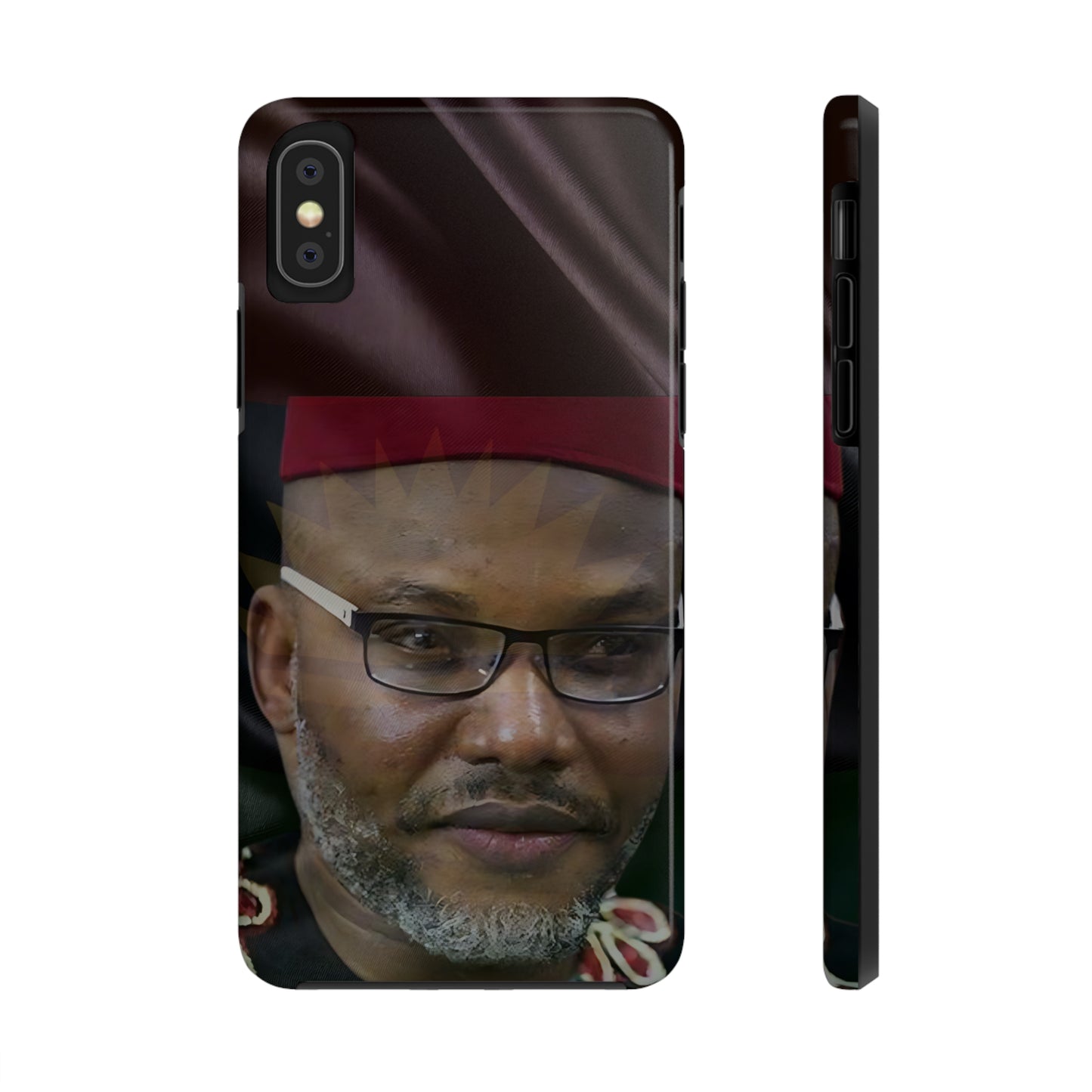 Mazi Nnamdi Okwu Kanu (Leader of the Indigenous People of Biafra) (Limited Edition) - Tough iPhone Cases (iPhone 7, 8, X, 11, 12, 13, 14, 15)