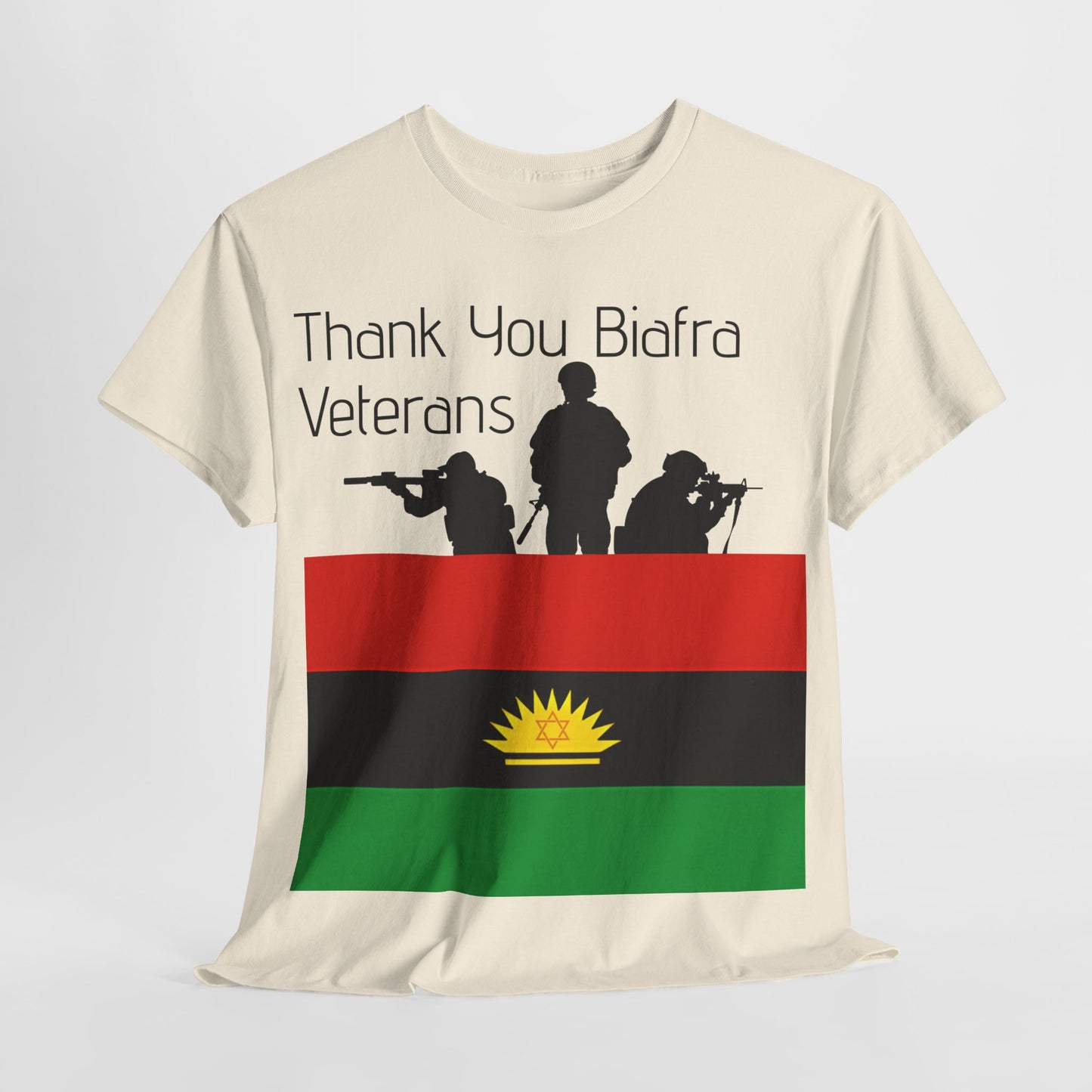 Thank you Biafra Veterans T-Shirt (Poland)