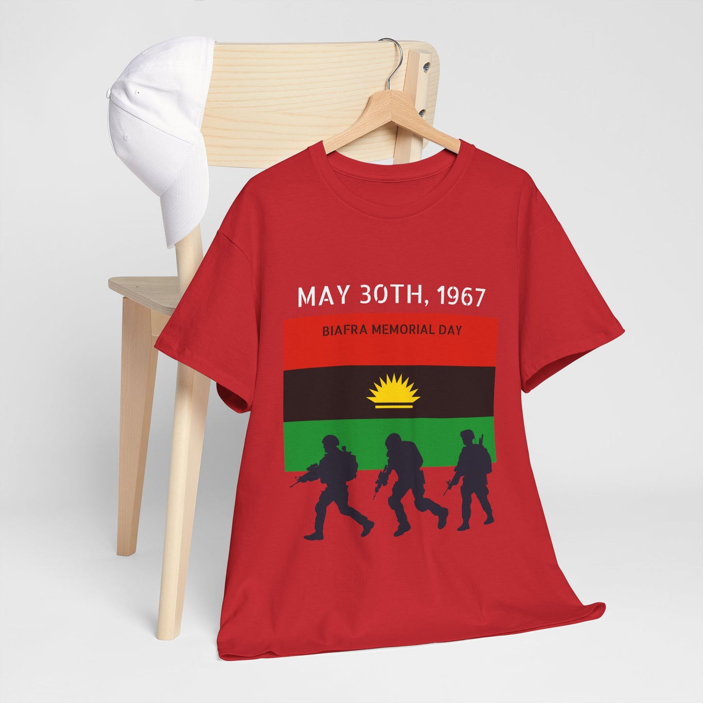 Biafra Veterans/Memorial Day T-Shirt (USA)