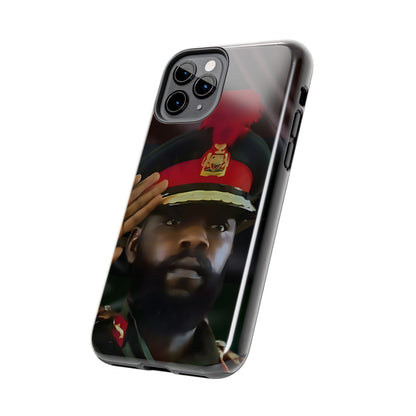 Chukwuemeka Odumegwu Ojukwu (General of the Armies of the United States of Biafra) (Limited Edition) - Tough iPhone Cases (iPhone 7, 8, X, 11, 12, 13, 14, 15)