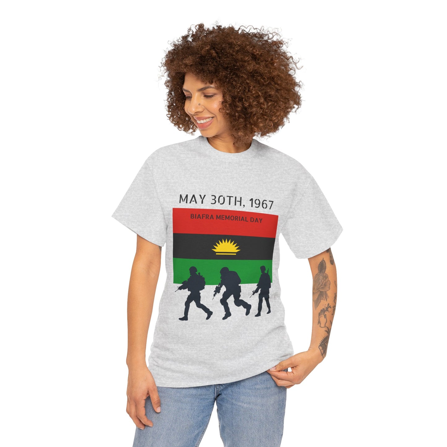 Biafra Veterans/Memorial Day T-Shirt (USA)