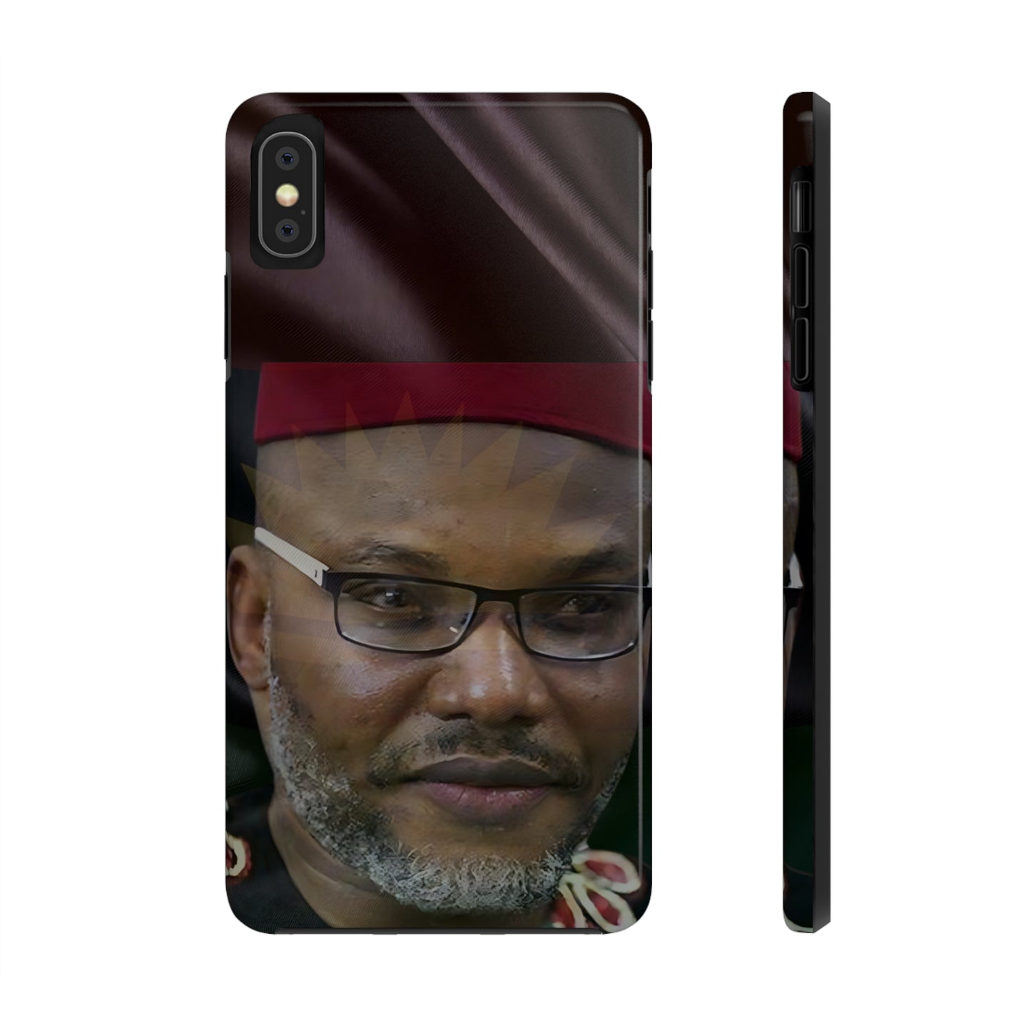 Mazi Nnamdi Okwu Kanu (Leader of the Indigenous People of Biafra) (Limited Edition) - Tough iPhone Cases (iPhone 7, 8, X, 11, 12, 13, 14, 15)