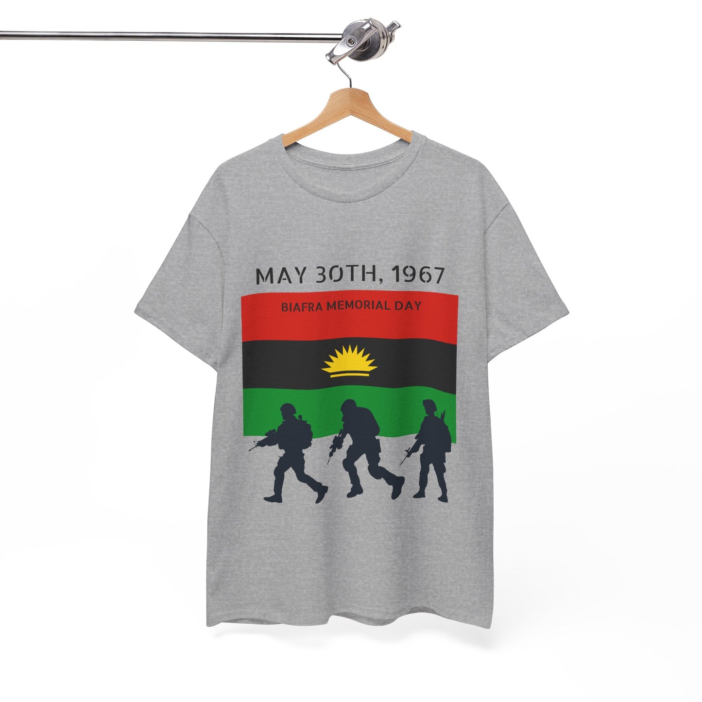 Biafra Veterans/Memorial Day T-Shirt (USA)