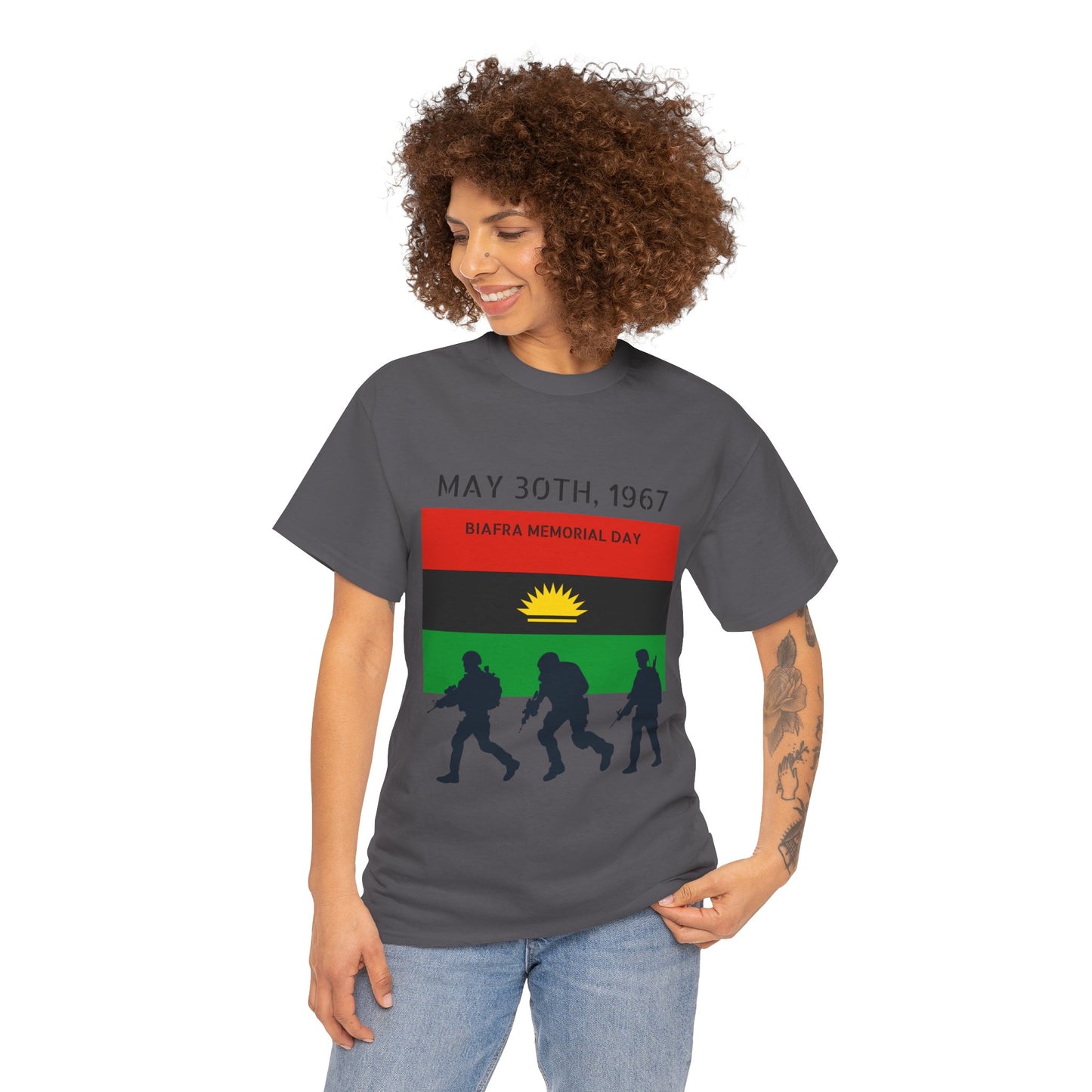 Biafra Veterans/Memorial Day T-Shirt (USA)