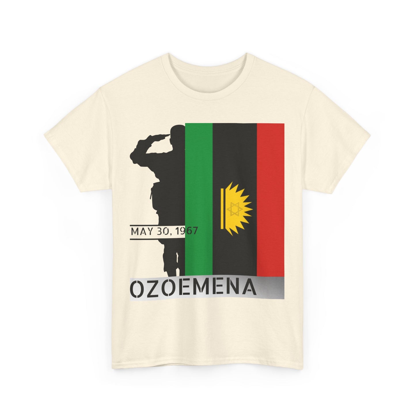 Biafra Veterans/Memorial Ozoemena T-Shirt (Czech Republic/Germany)