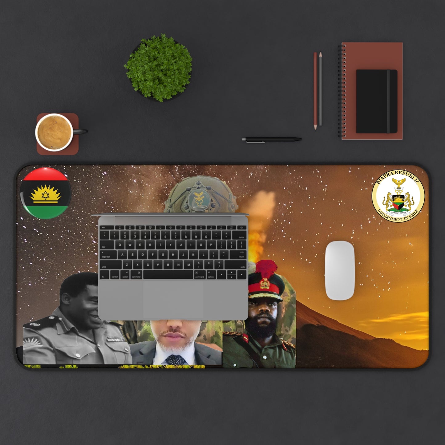 Biafra Heroes Desk Mat (Limited Edition)