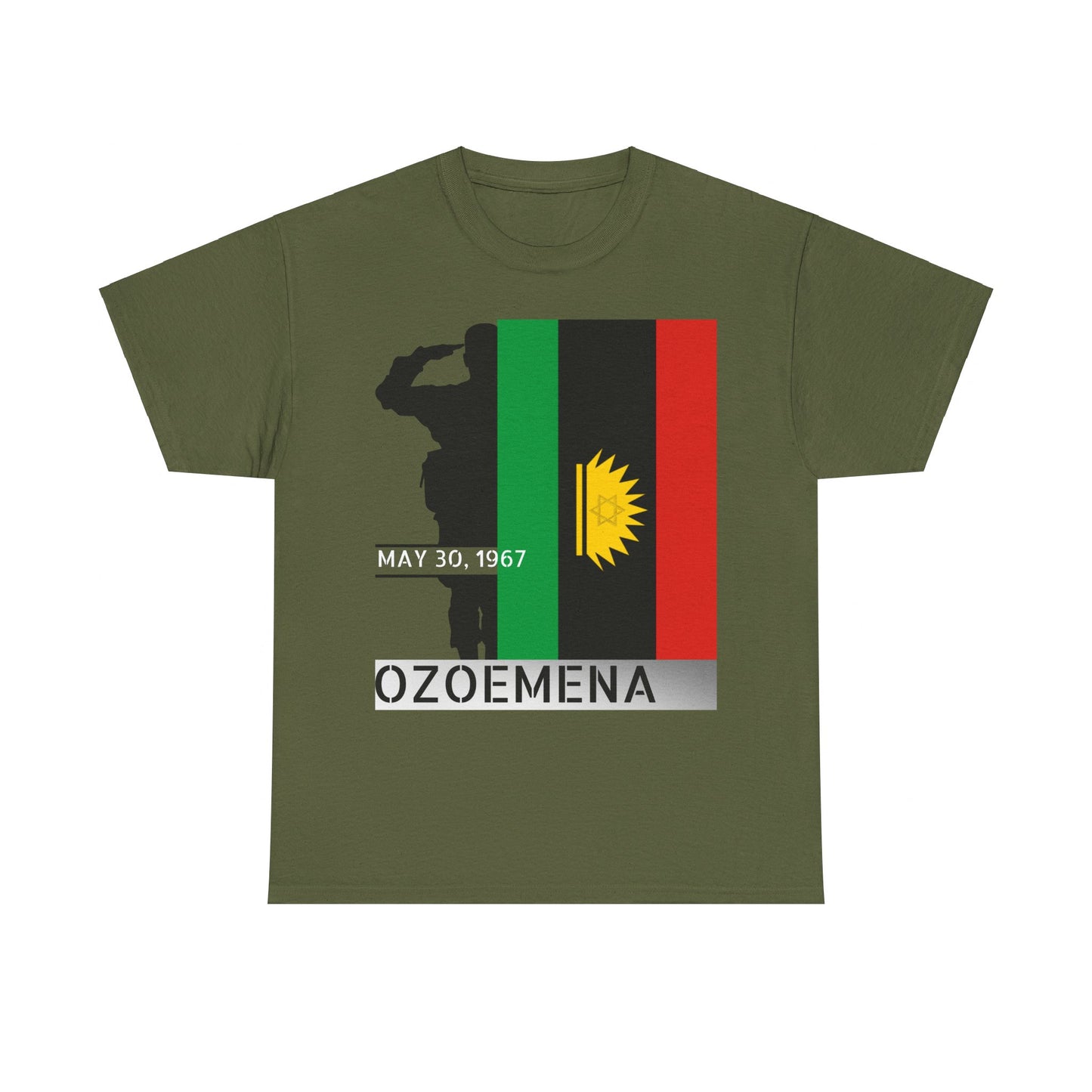 Biafra Veterans/Memorial Ozoemena T-Shirt (Czech Republic/Germany)