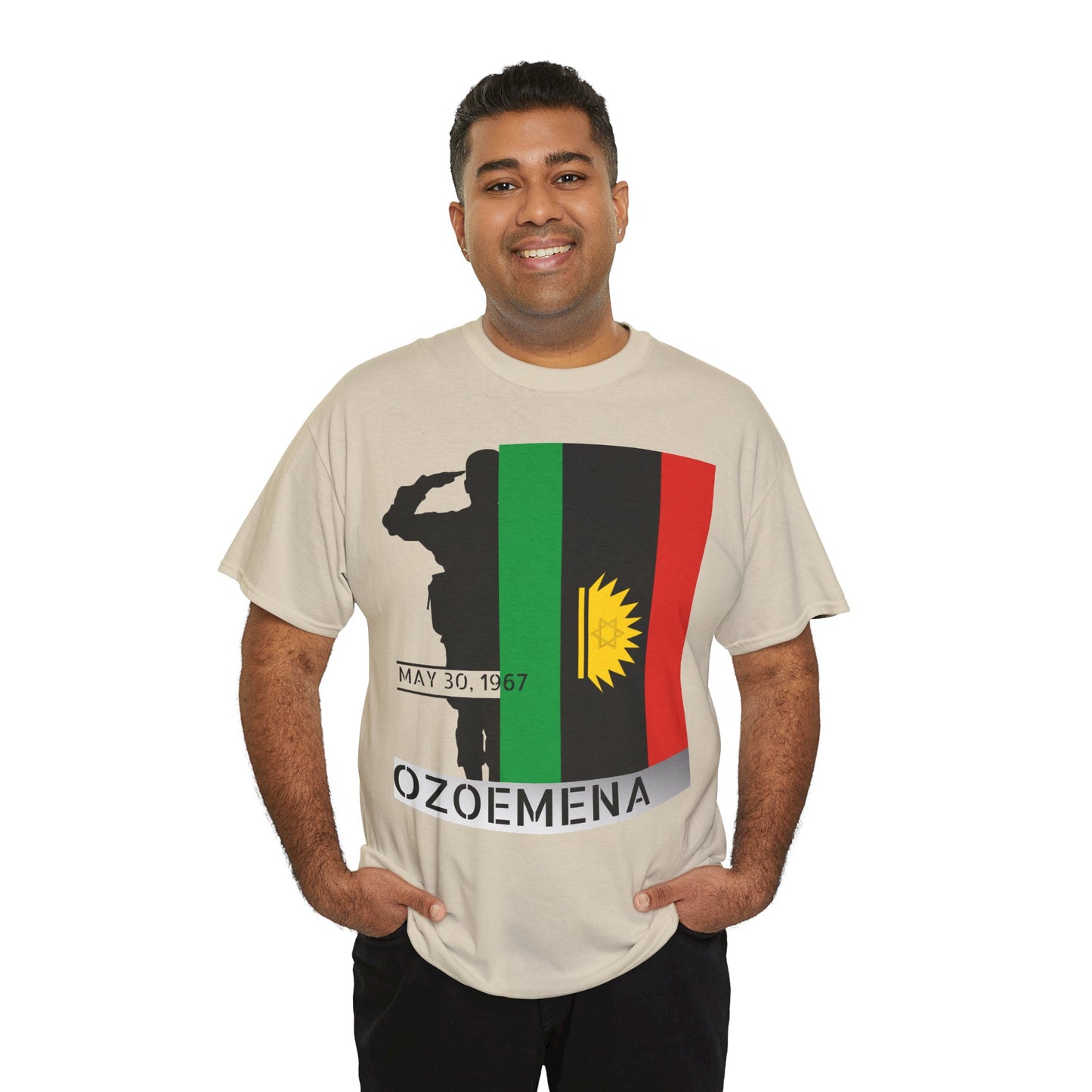 Biafra Veterans/Memorial Ozoemena T-Shirt (Czech Republic/Germany)