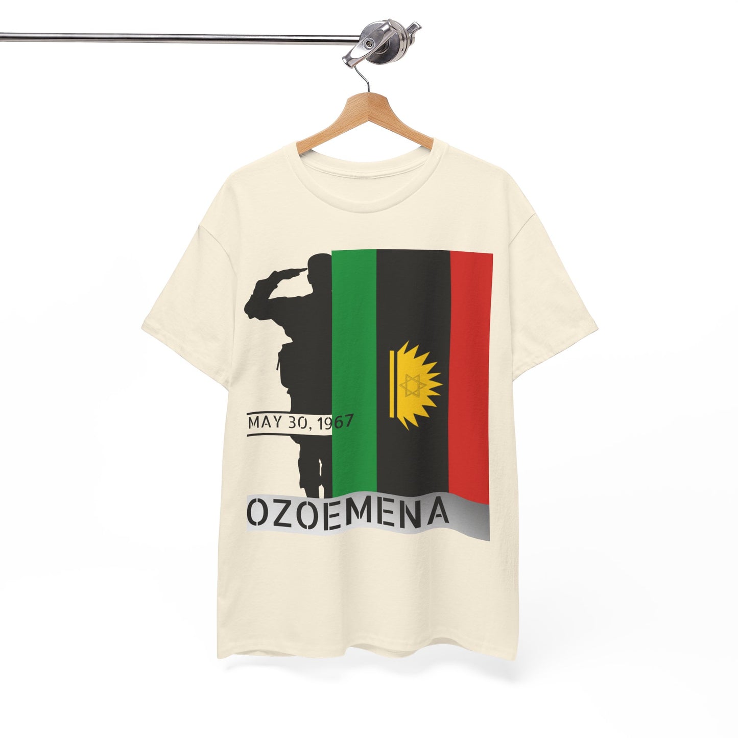 Biafra Veterans/Memorial Ozoemena T-Shirt (Czech Republic/Germany)