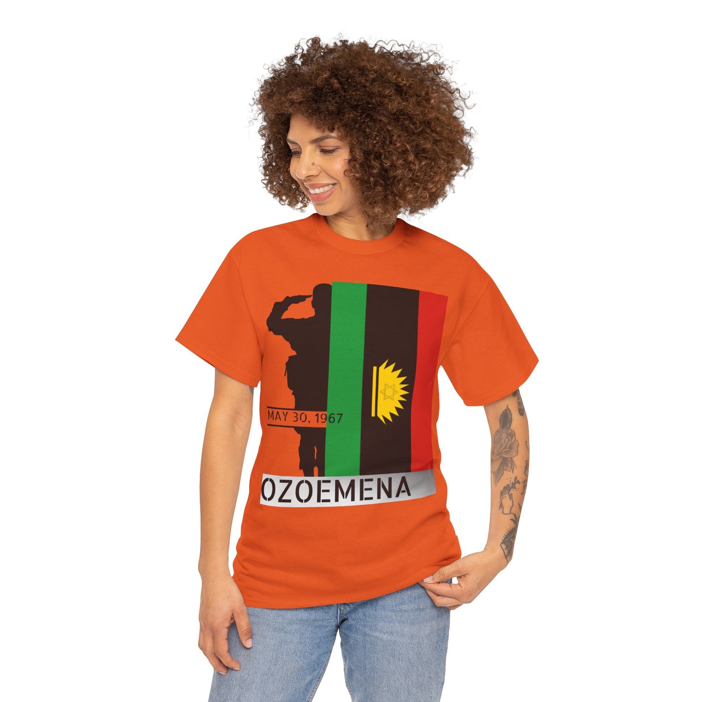 Biafra Veterans/Memorial Ozoemena T-Shirt (Czech Republic/Germany)