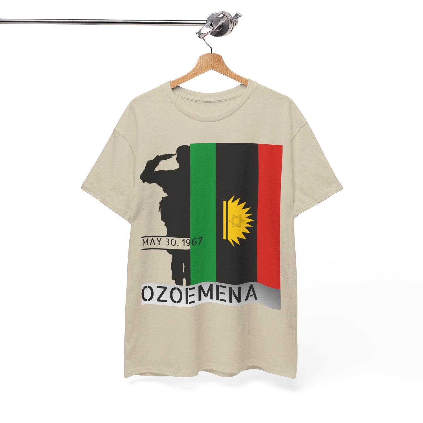 Biafra Veterans/Memorial Ozoemena T-Shirt (Czech Republic/Germany)