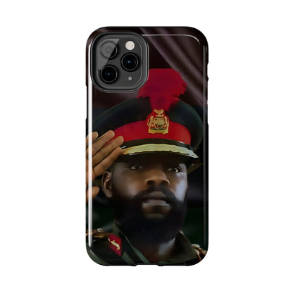 Chukwuemeka Odumegwu Ojukwu (General of the Armies of the United States of Biafra) (Limited Edition) - Tough iPhone Cases (iPhone 7, 8, X, 11, 12, 13, 14, 15)