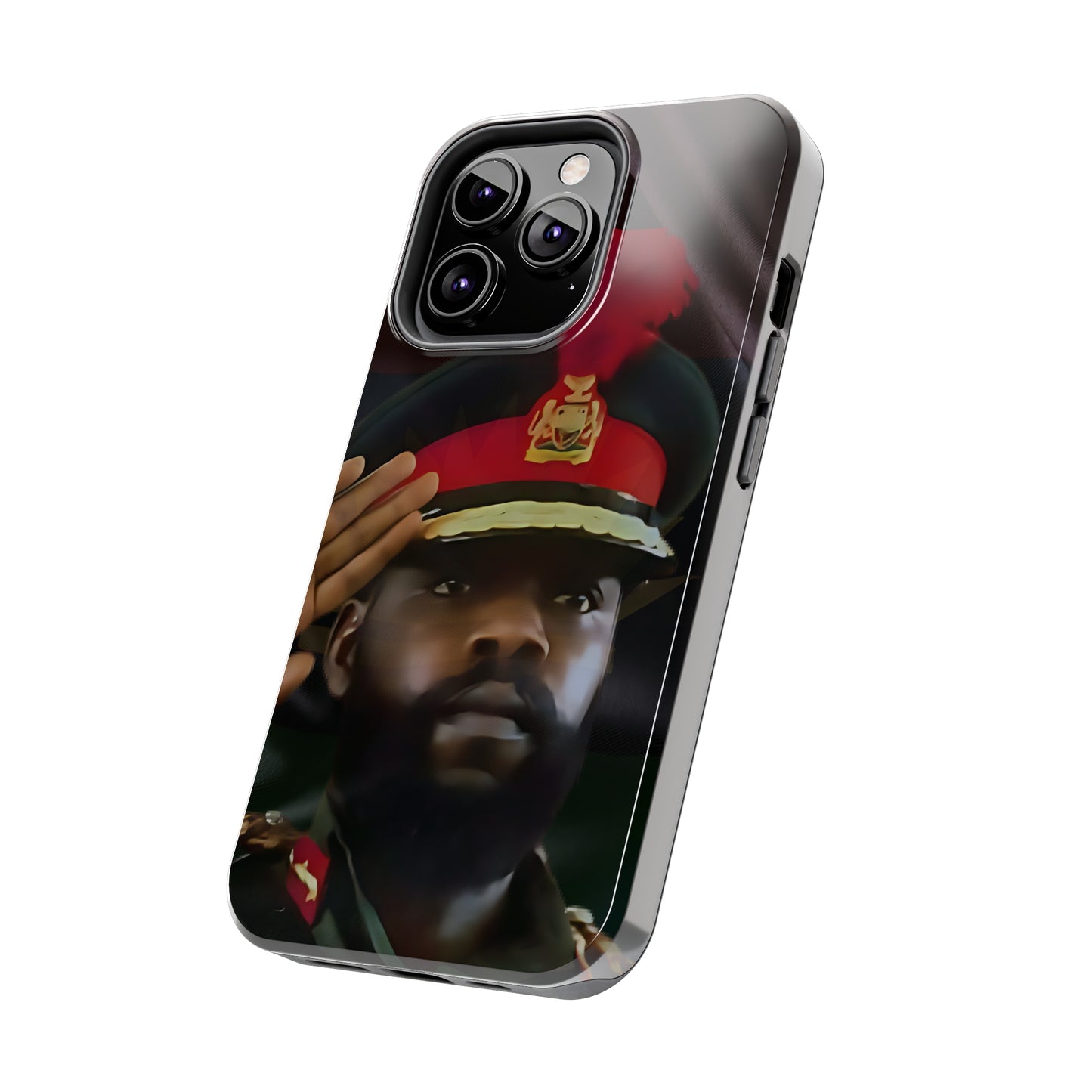 Chukwuemeka Odumegwu Ojukwu (General of the Armies of the United States of Biafra) (Limited Edition) - Tough iPhone Cases (iPhone 7, 8, X, 11, 12, 13, 14, 15)