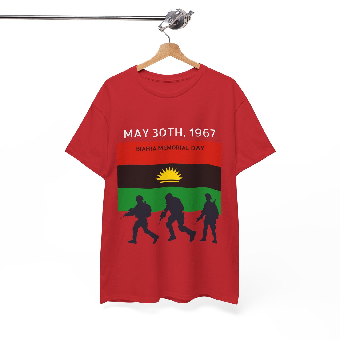 Biafra Veterans/Memorial Day T-Shirt (USA)