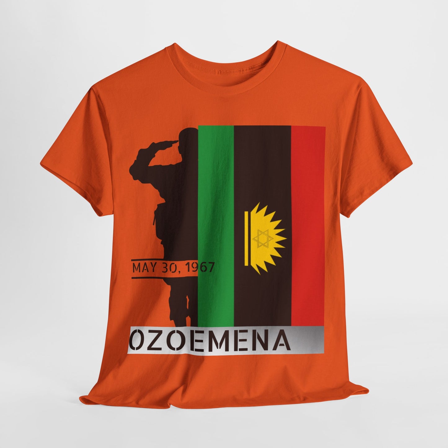 Biafra Veterans/Memorial Ozoemena T-Shirt (Czech Republic/Germany)