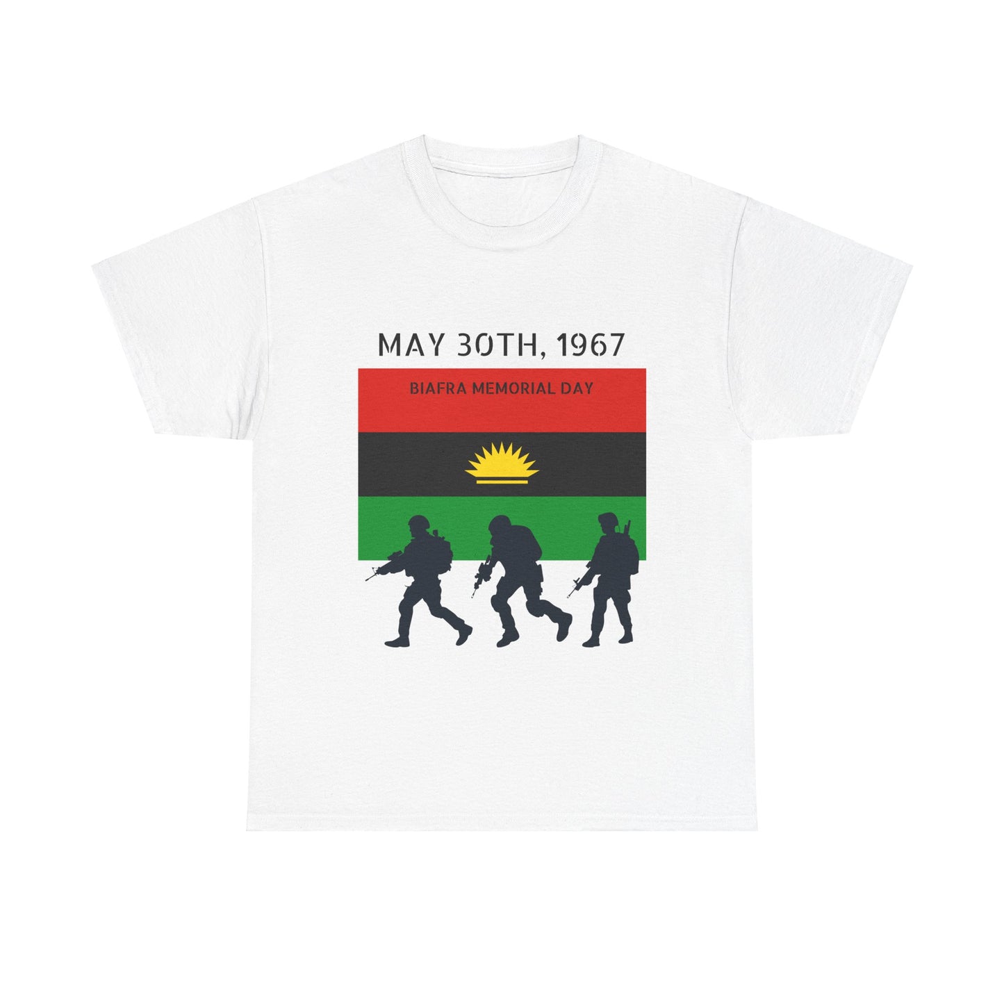 Biafra Veterans/Memorial Day T-Shirt (USA)