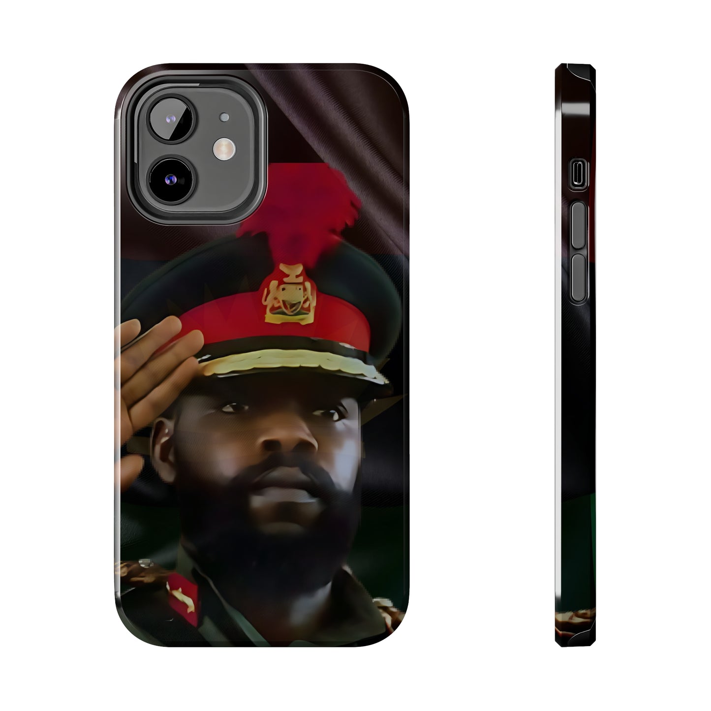 Chukwuemeka Odumegwu Ojukwu (General of the Armies of the United States of Biafra) (Limited Edition) - Tough iPhone Cases (iPhone 7, 8, X, 11, 12, 13, 14, 15)