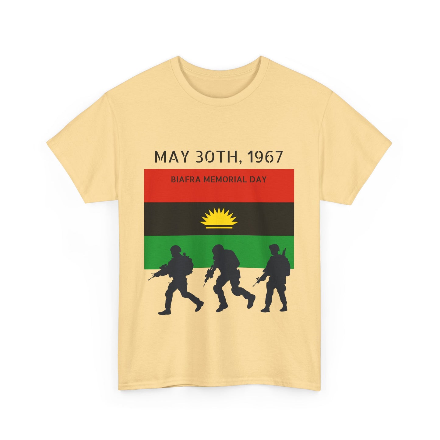 Biafra Veterans/Memorial Day T-Shirt (USA)