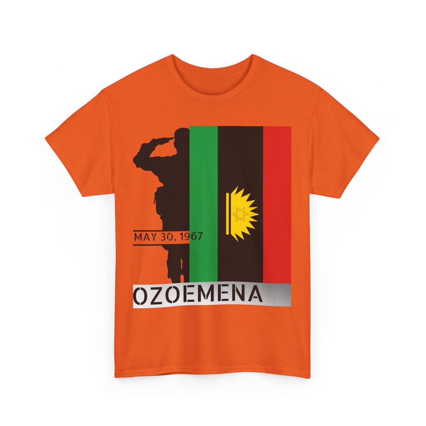 Biafra Veterans/Memorial Ozoemena T-Shirt (Czech Republic/Germany)