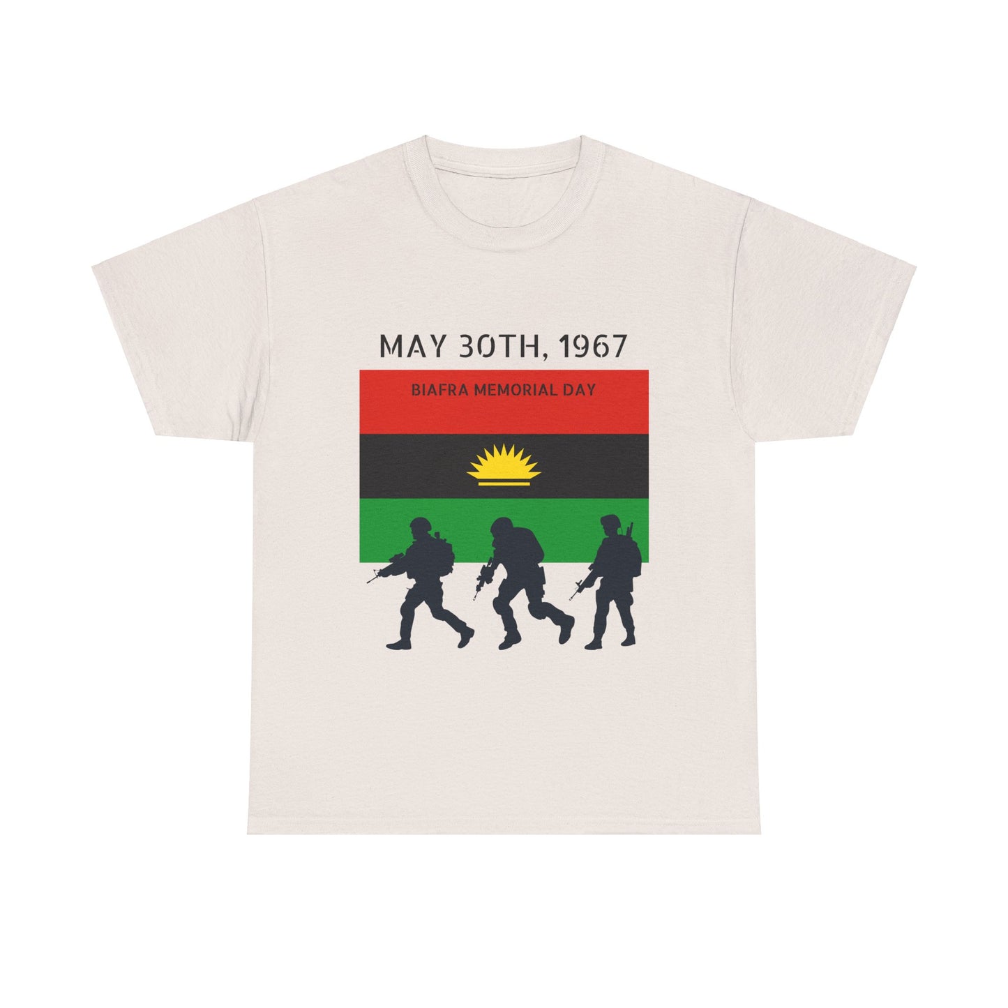 Biafra Veterans/Memorial Day T-Shirt (USA)