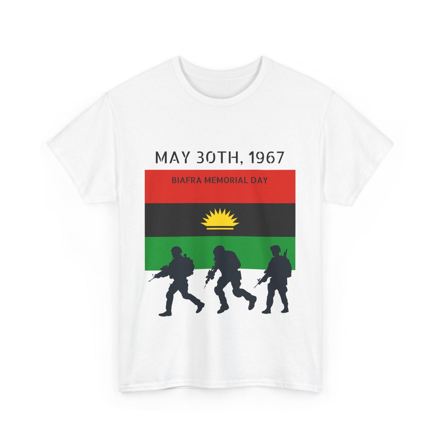 Biafra Veterans/Memorial Day T-Shirt (USA)