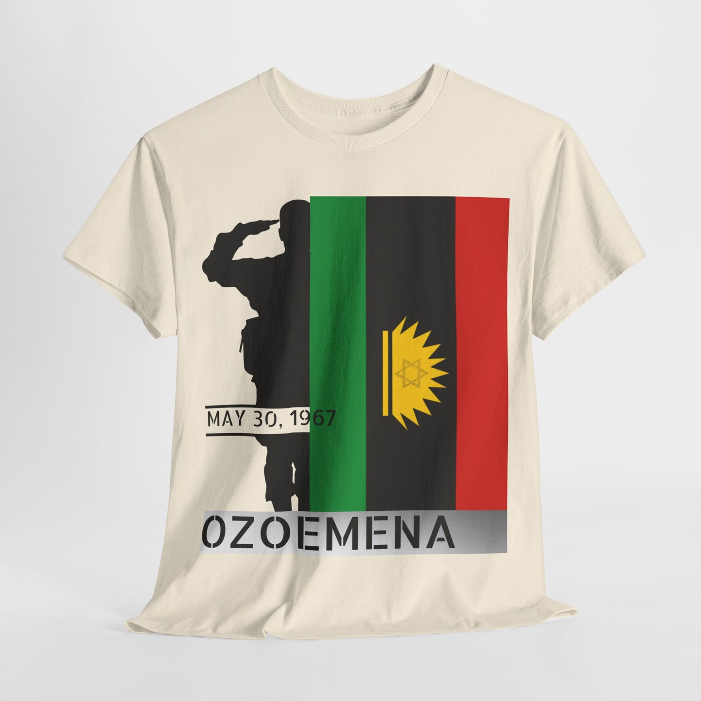 Biafra Veterans/Memorial Ozoemena T-Shirt (Czech Republic/Germany)