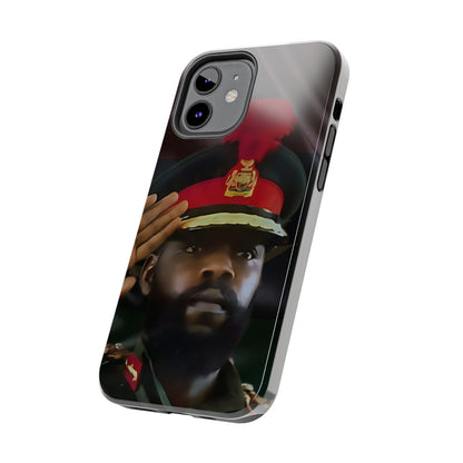 Chukwuemeka Odumegwu Ojukwu (General of the Armies of the United States of Biafra) (Limited Edition) - Tough iPhone Cases (iPhone 7, 8, X, 11, 12, 13, 14, 15)