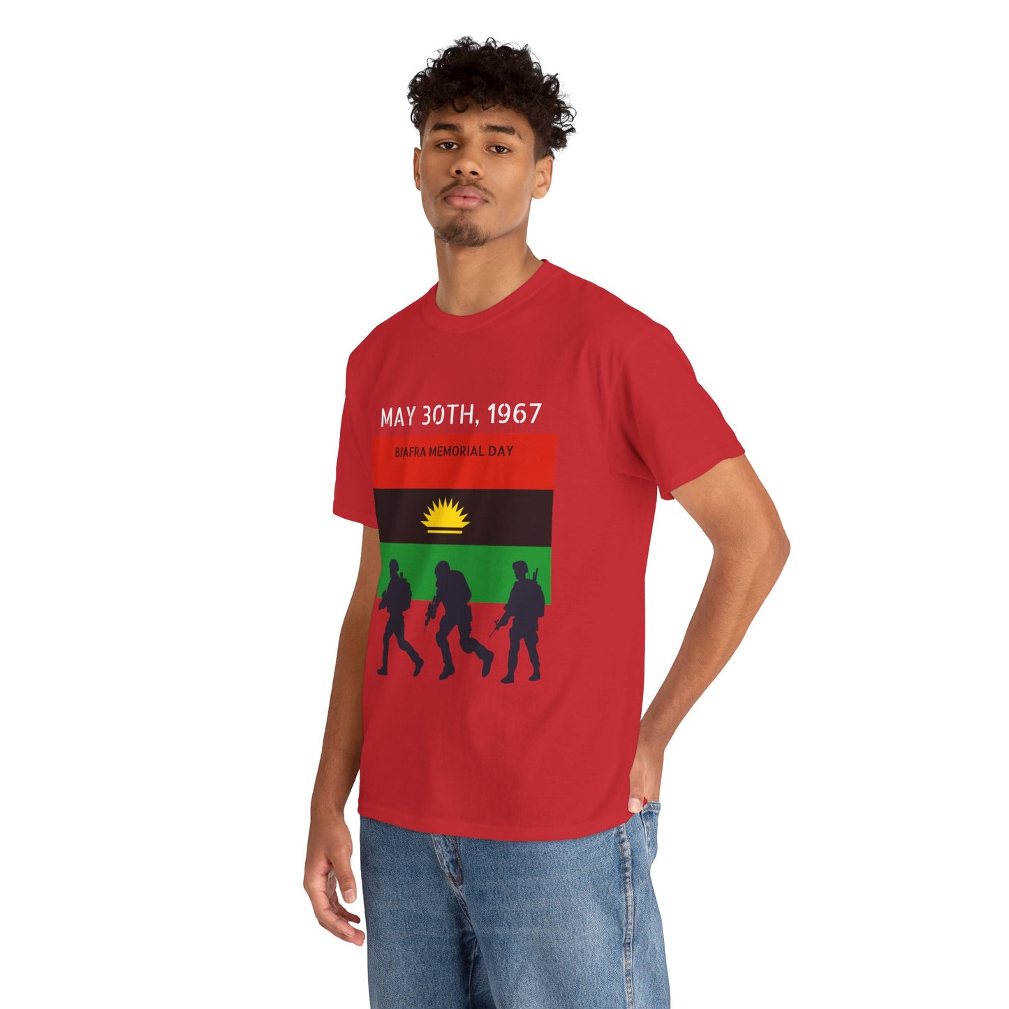 Biafra Veterans/Memorial Day T-Shirt (USA)