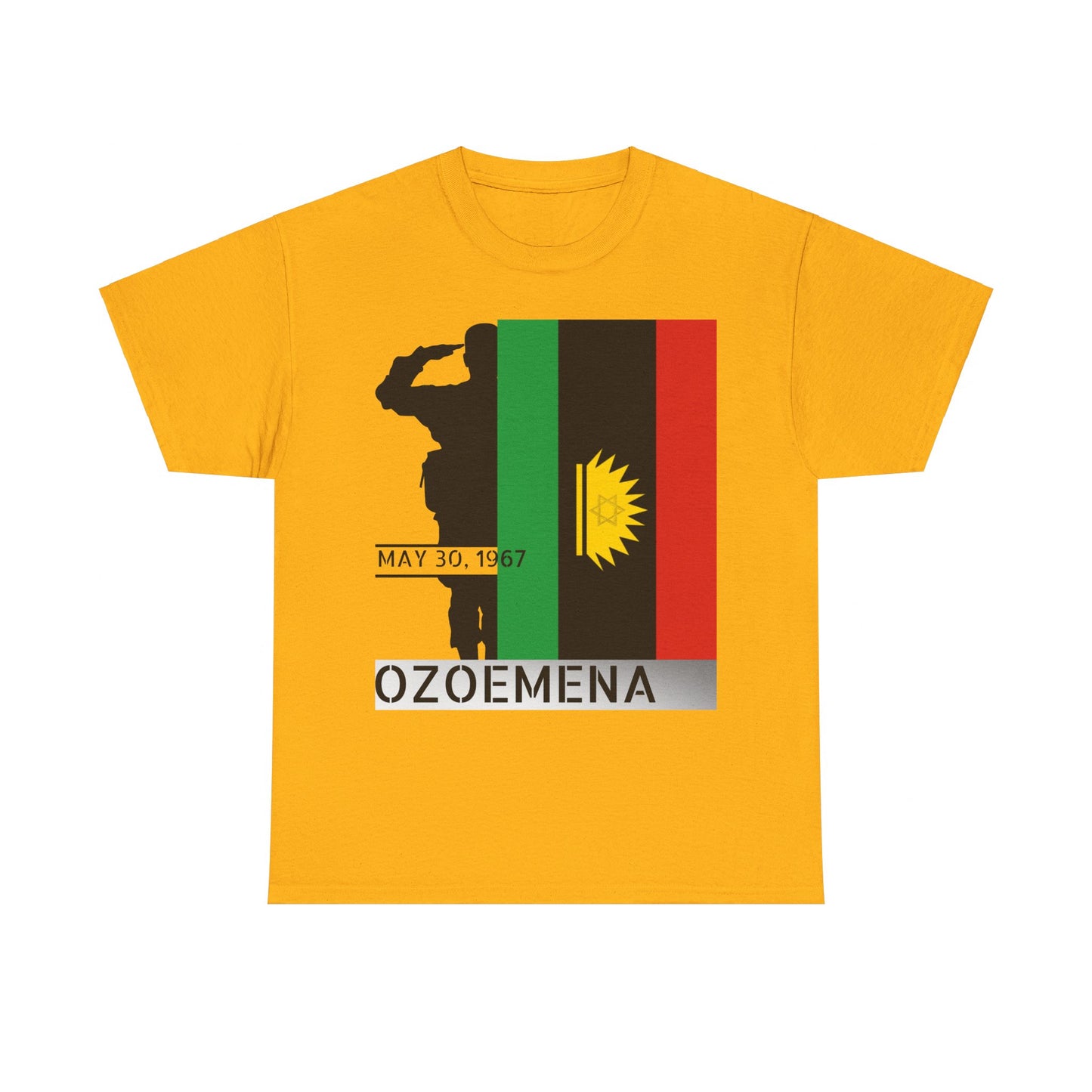 Biafra Veterans/Memorial Ozoemena T-Shirt (Czech Republic/Germany)