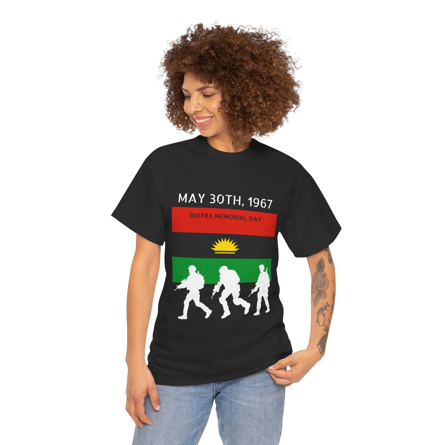 Biafra Veterans/Memorial Day T-Shirt (USA)