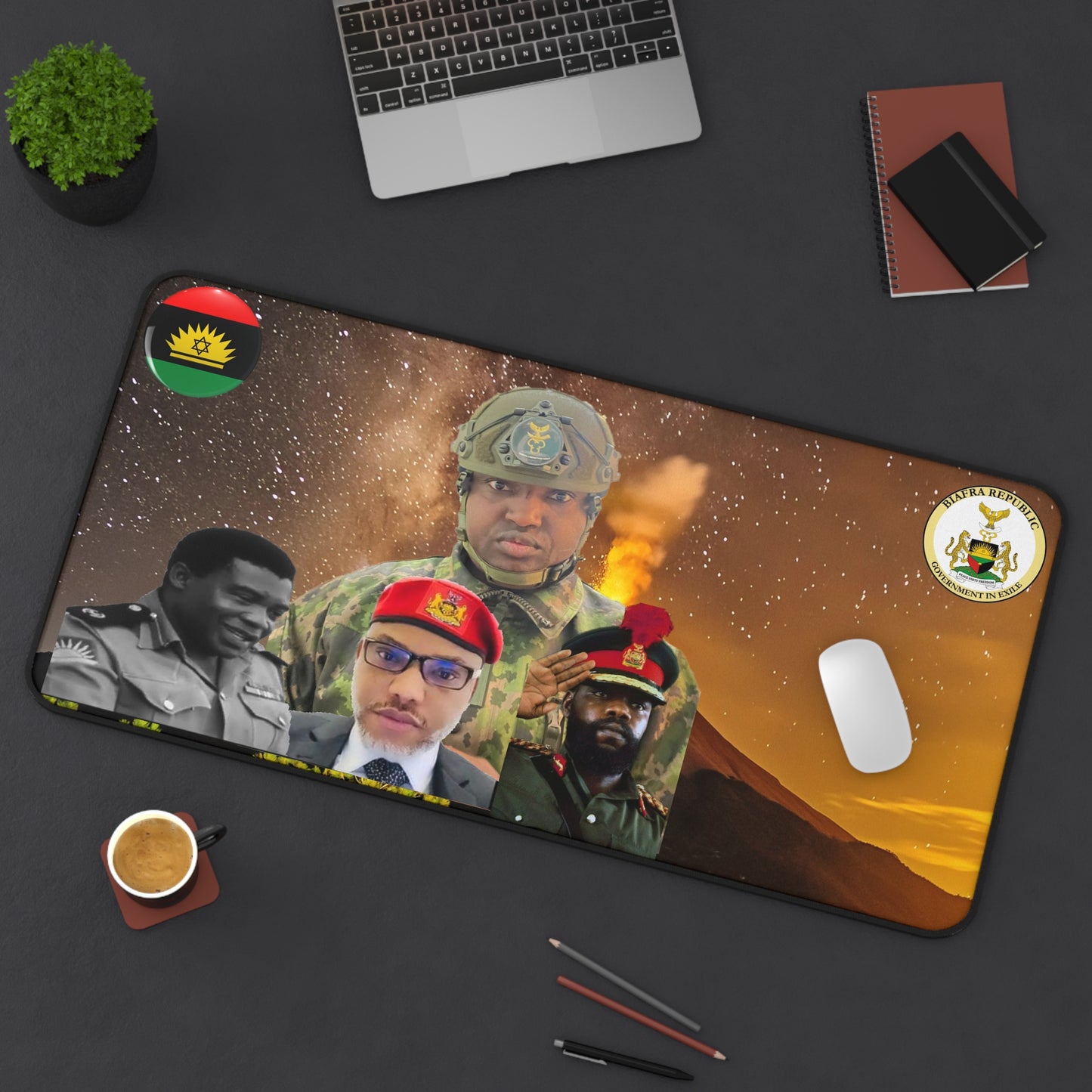 Biafra Heroes Desk Mat (Limited Edition)