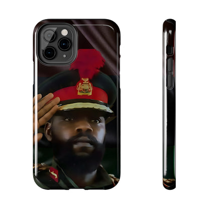 Chukwuemeka Odumegwu Ojukwu (General of the Armies of the United States of Biafra) (Limited Edition) - Tough iPhone Cases (iPhone 7, 8, X, 11, 12, 13, 14, 15)