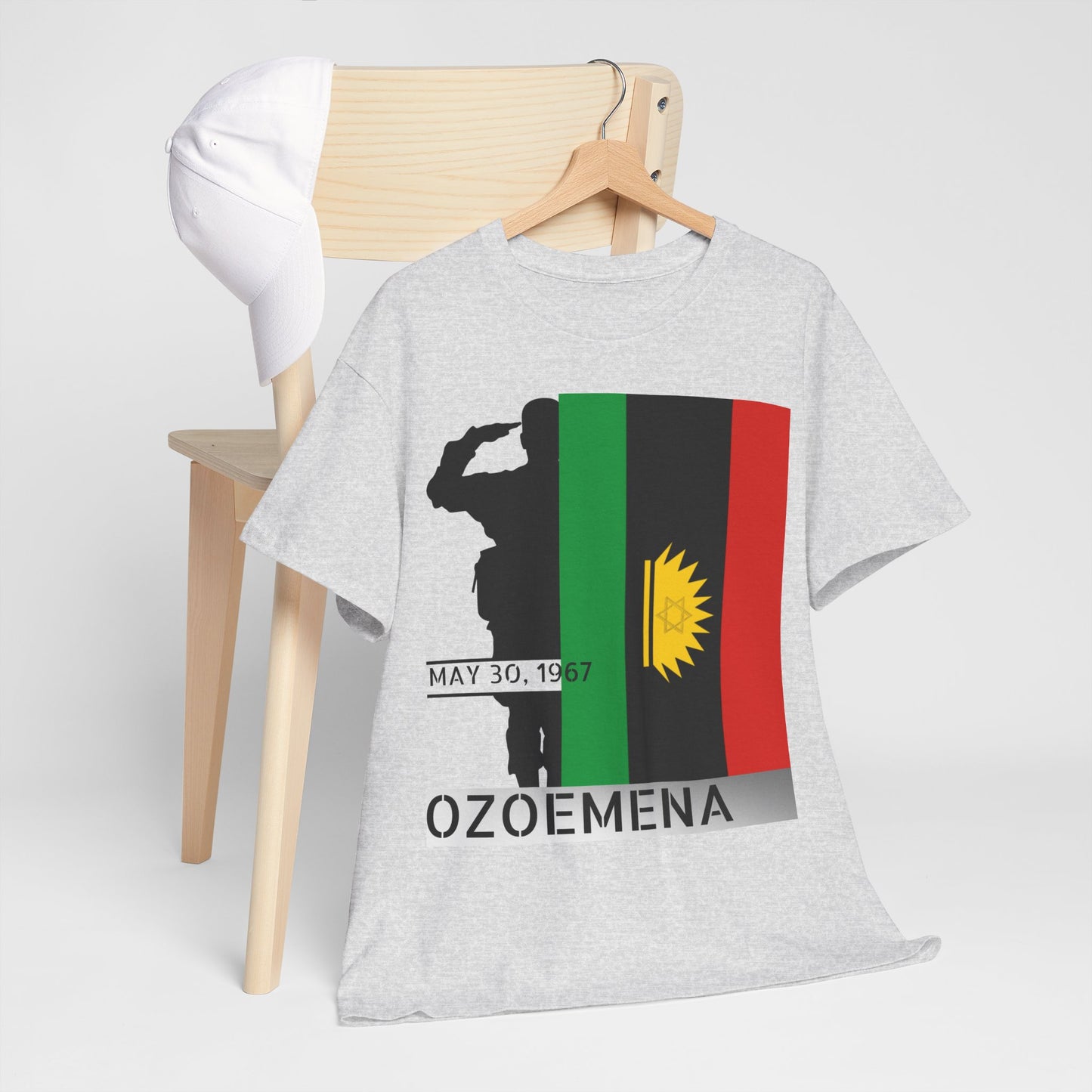 Biafra Veterans/Memorial Ozoemena T-Shirt (Czech Republic/Germany)