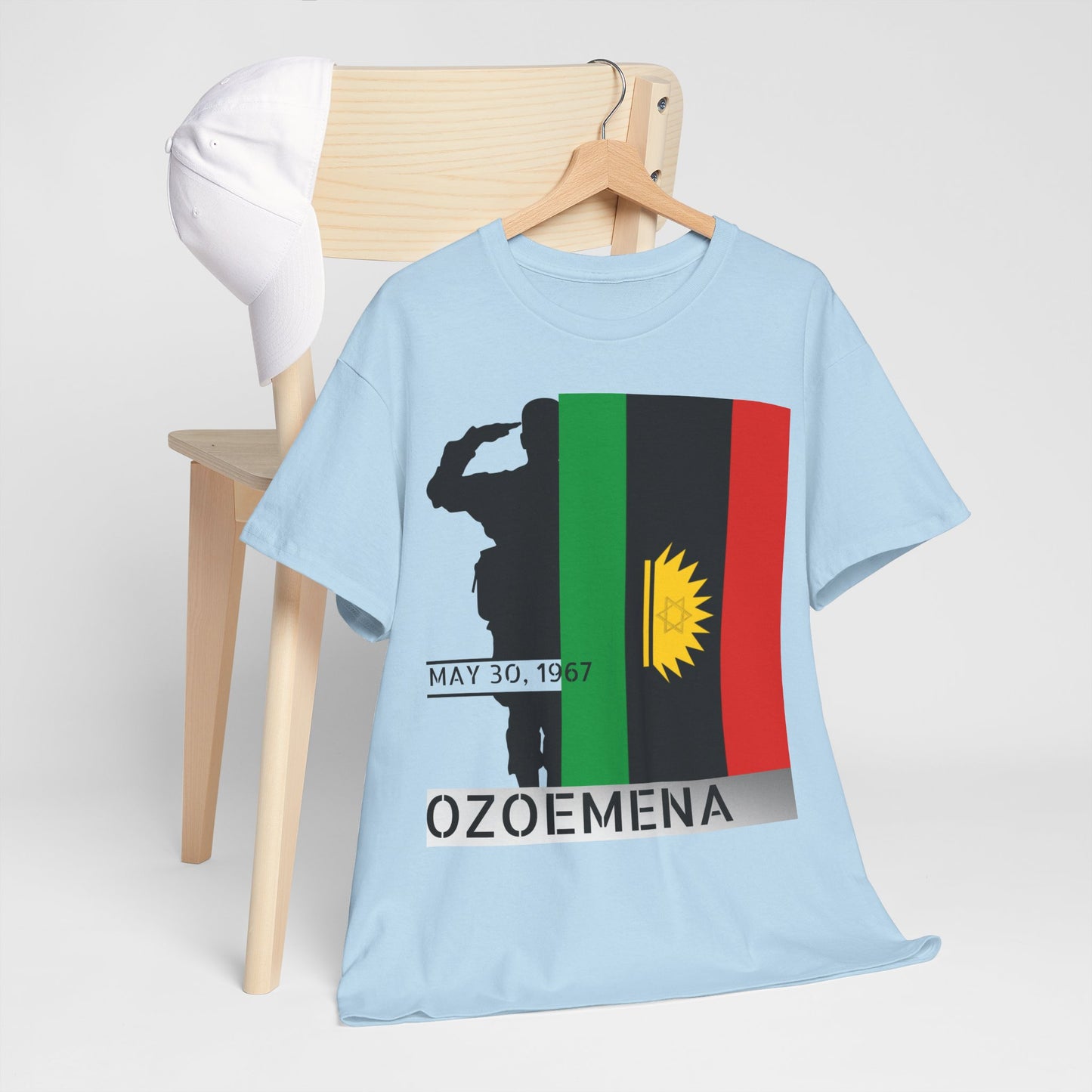 Biafra Veterans/Memorial Ozoemena T-Shirt (Czech Republic/Germany)