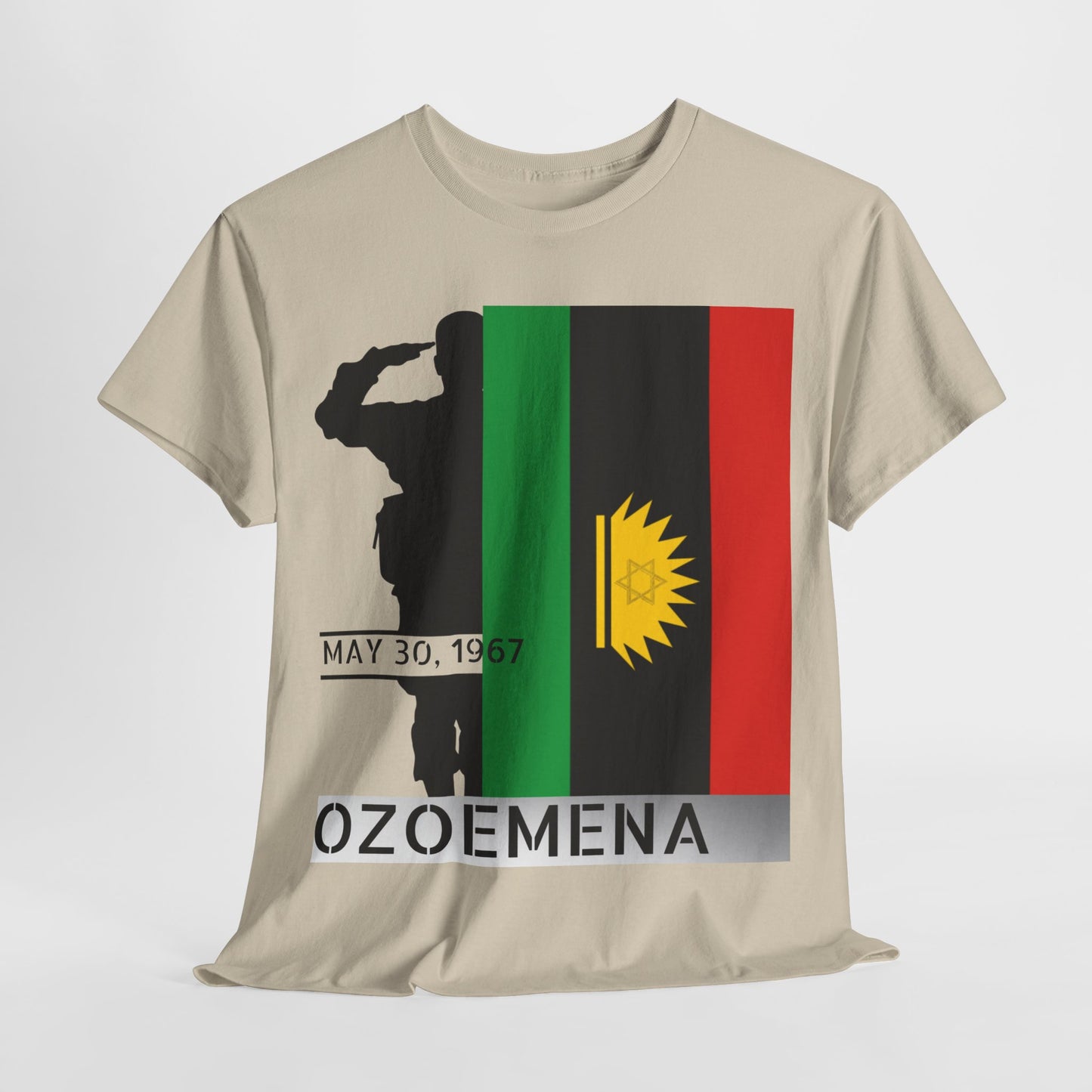 Biafra Veterans/Memorial Ozoemena T-Shirt (Czech Republic/Germany)