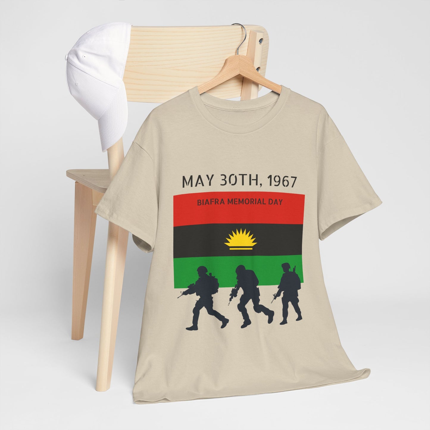 Biafra Veterans/Memorial Day T-Shirt (USA)