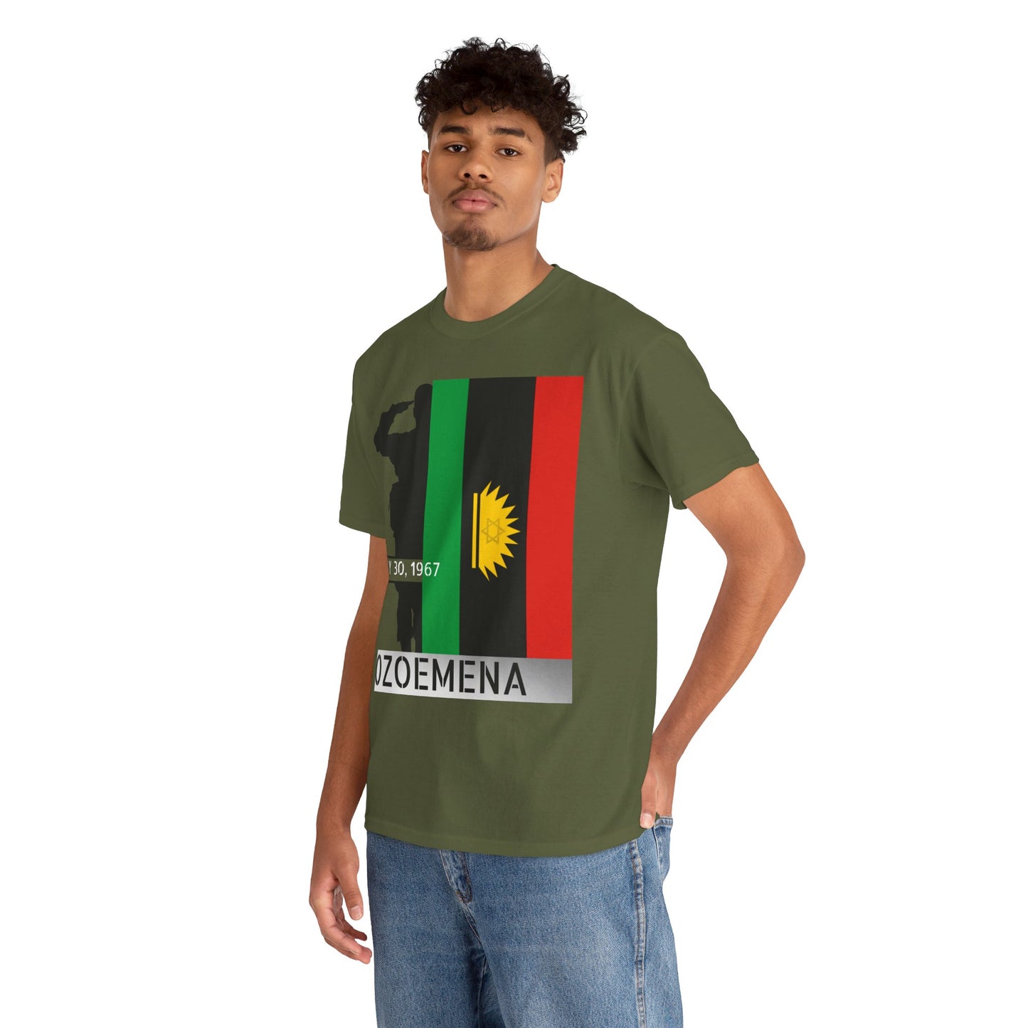 Biafra Veterans/Memorial Ozoemena T-Shirt (Czech Republic/Germany)