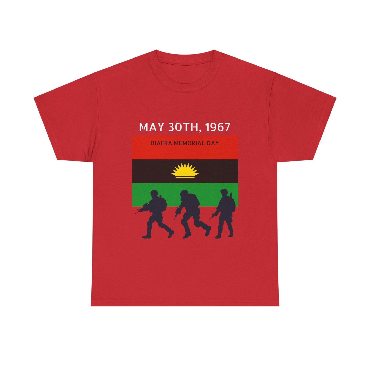 Biafra Veterans/Memorial Day T-Shirt (USA)