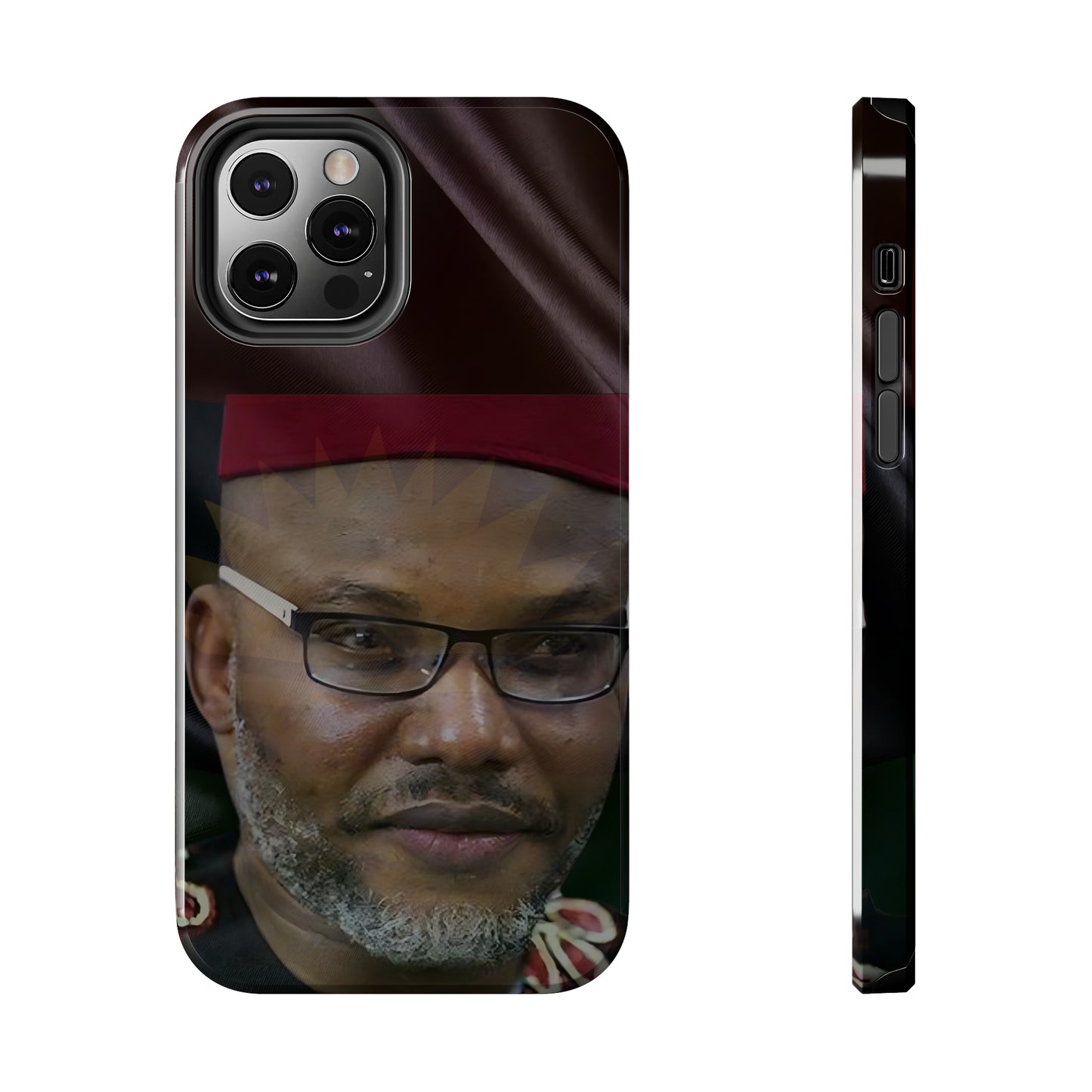 Mazi Nnamdi Okwu Kanu (Leader of the Indigenous People of Biafra) (Limited Edition) - Tough iPhone Cases (iPhone 7, 8, X, 11, 12, 13, 14, 15)