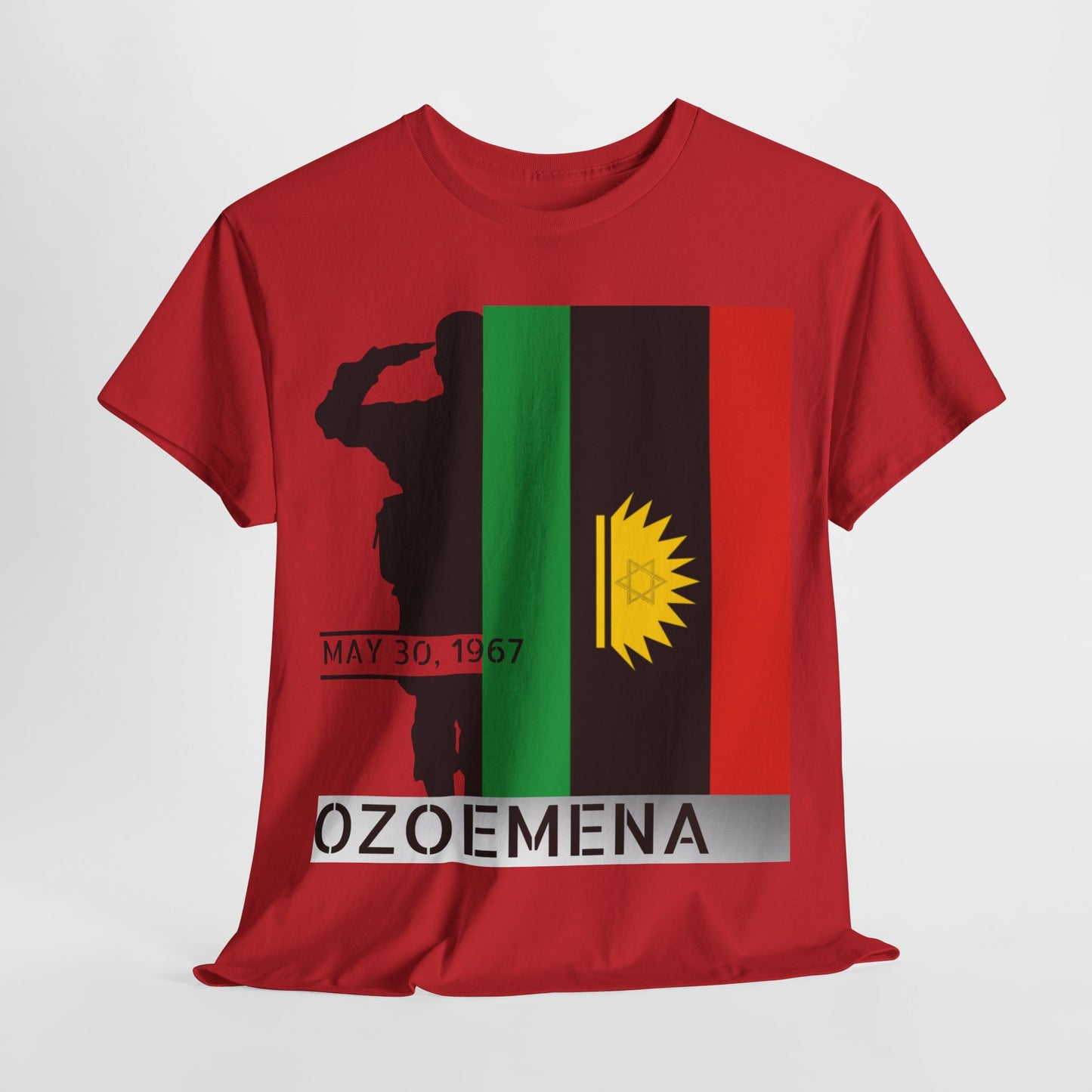 Biafra Veterans/Memorial Ozoemena T-Shirt (Czech Republic/Germany)