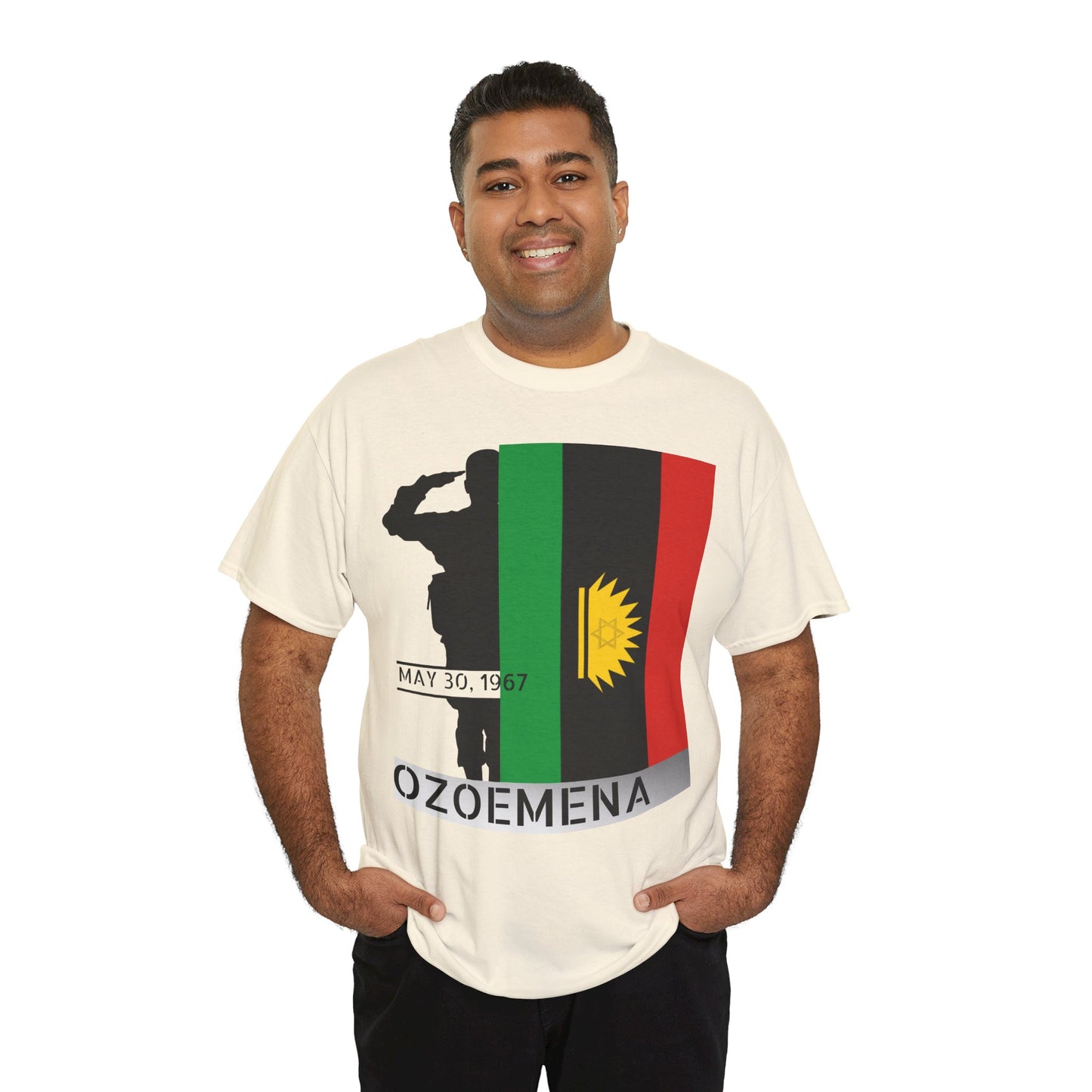 Biafra Veterans/Memorial Ozoemena T-Shirt (Czech Republic/Germany)