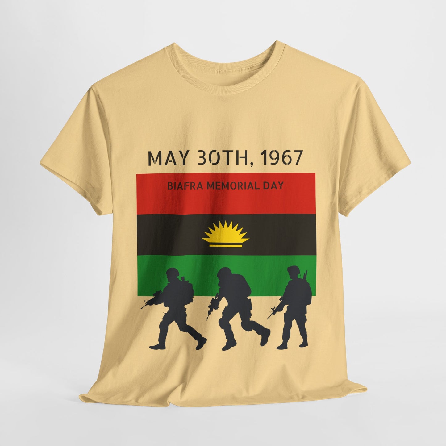 Biafra Veterans/Memorial Day T-Shirt (USA)